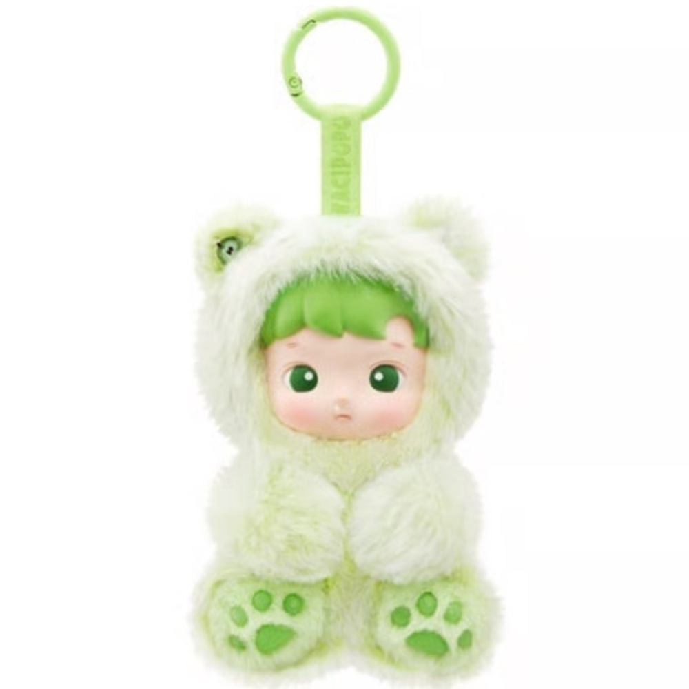 Hacipupu Gummy Bear Series Plush Pendant - Green Apple Flavor Pop Mart NEW